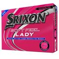 Srixon 2021 Soft Feel Lady Golf Ball Passion Pink-Dozen 10299506